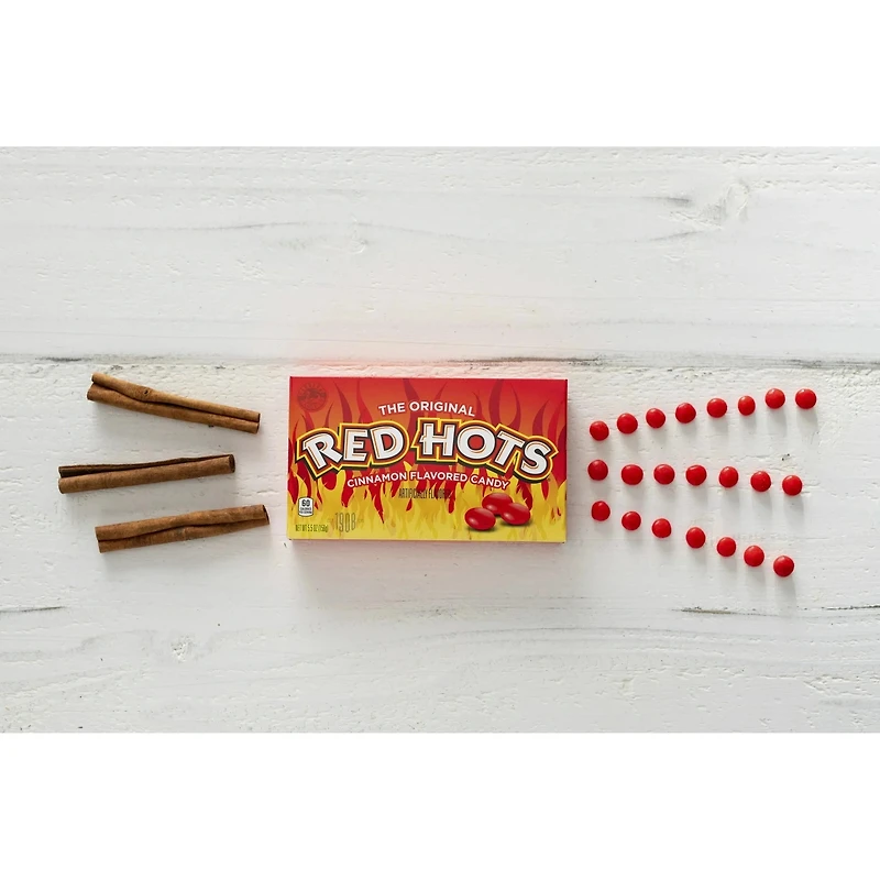 Red Hots Original Cinnamon Flavored Candy Theater Box 5.5 oz