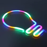 Illumina: Bulb Shape Neon LED Light