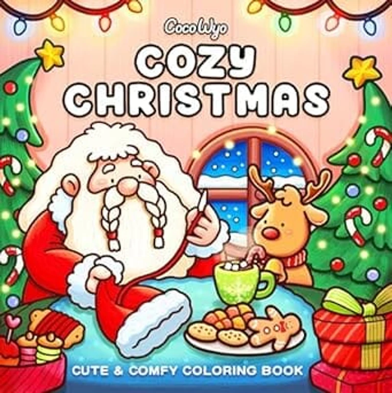 "Cozy Friends" Coloring Book: Cozy Christmas Coloring by Coco Wyo
