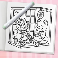 Cozy Japan: Cute Coloring Book for Adults and Teens By Jade Summer