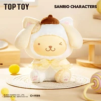 TOP TOY x Sanrio: Play with Kittens Series Plush Keychain Blind Box (1pc)