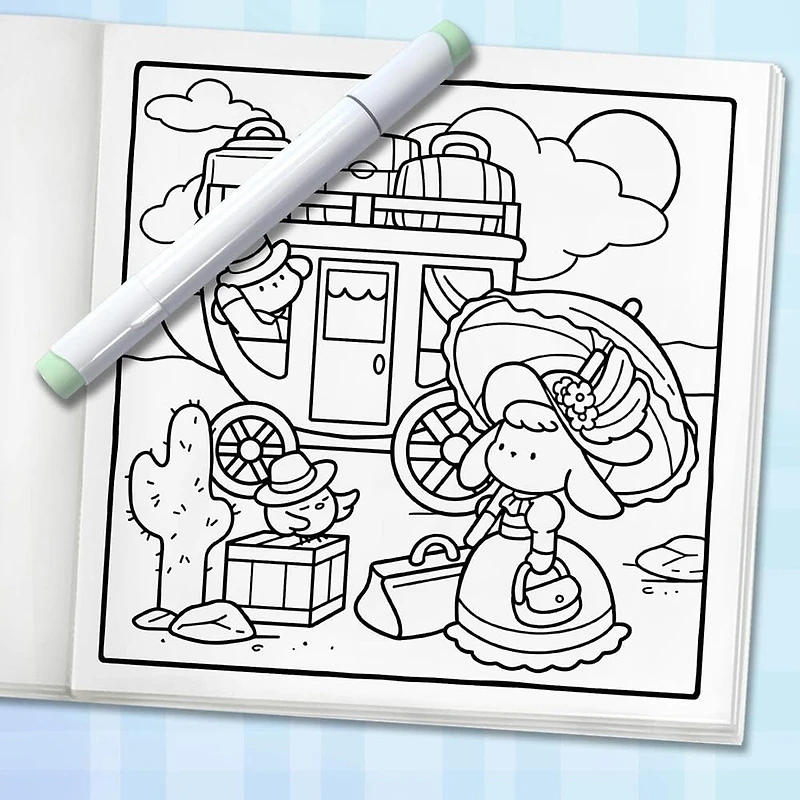 Cozy Eras: Cute Coloring Book for Adults and Teens by Jade Summer