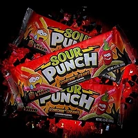 Sour Punch Scorchin Straws Tray 4.5oz