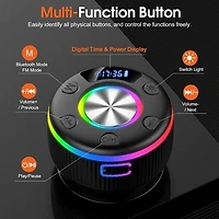 SonicVibes: Waterproof Bluetooth Speaker