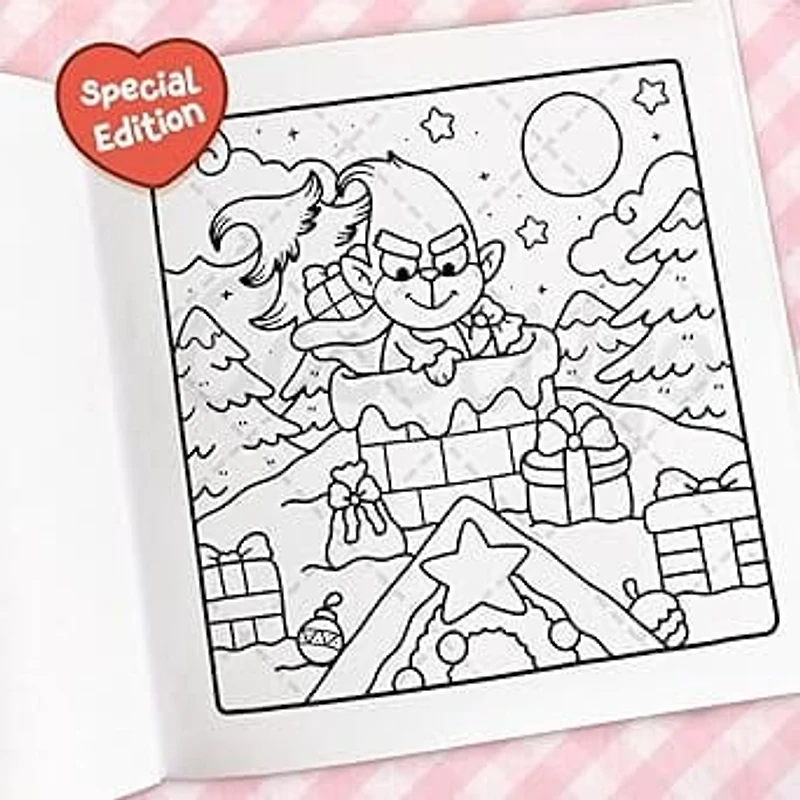 "Cozy Friends" Coloring Book: Cozy Christmas Coloring by Coco Wyo