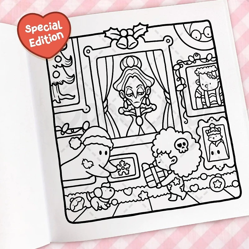 "Cozy Friends" Coloring Book: Cozy Christmas Coloring by Coco Wyo