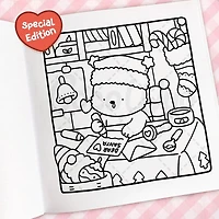 "Cozy Friends" Coloring Book: Cozy Christmas Coloring by Coco Wyo