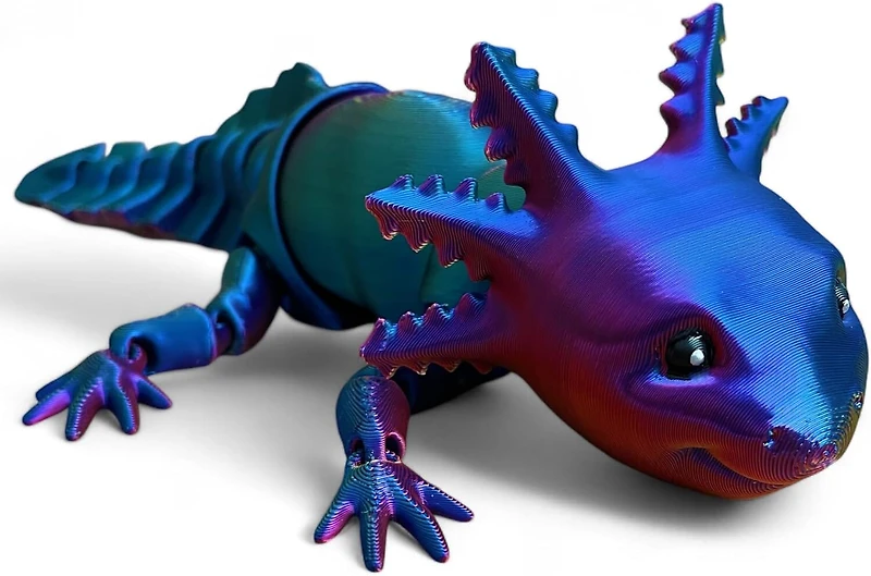 3D Printed Axolotl Fidget Toy - Multiple Colours