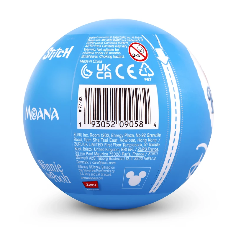 ZURU 5 Surprise My Mini Baby Disney Series 1 Collectible Capsule