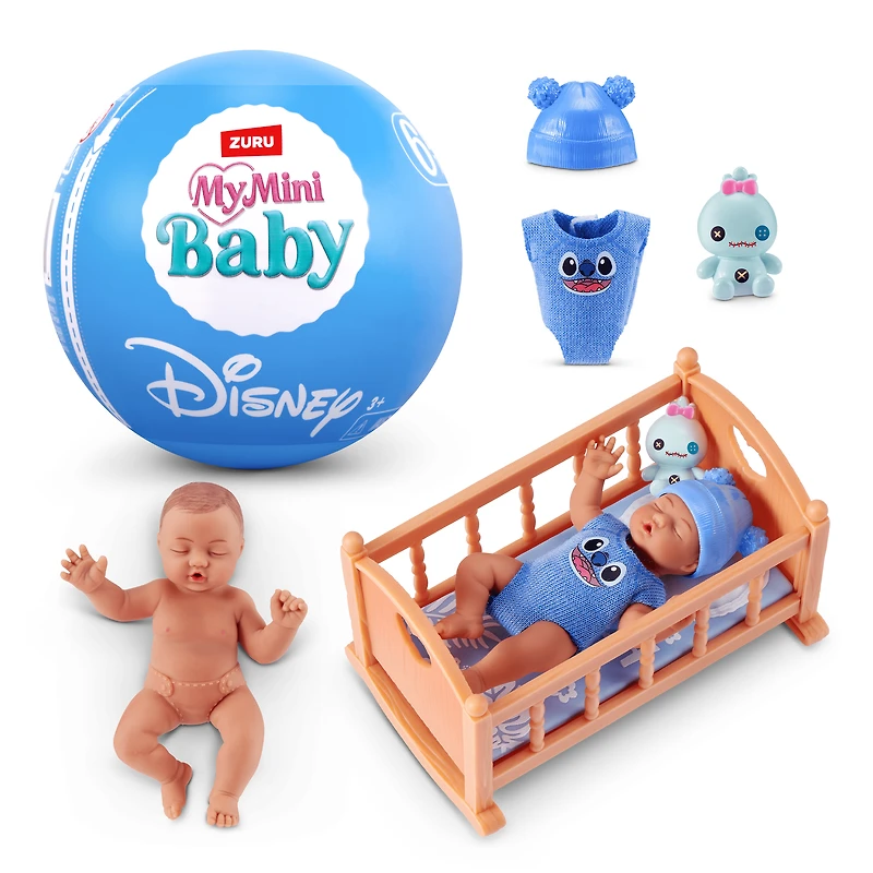 ZURU 5 Surprise My Mini Baby Disney Series 1 Collectible Capsule