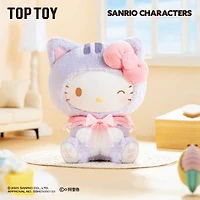 TOP TOY x Sanrio: Play with Kittens Series Plush Keychain Blind Box (1pc)