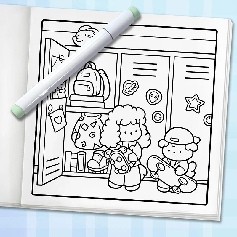 Cozy Eras: Cute Coloring Book for Adults and Teens by Jade Summer