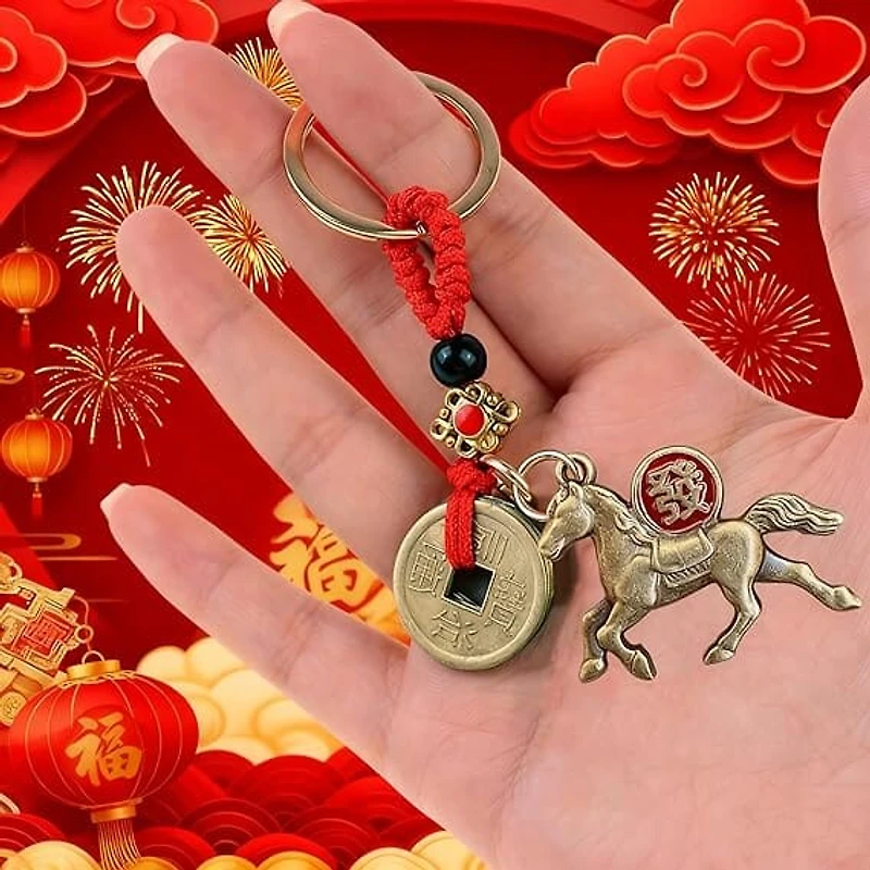 Year Of The Horse Keychain