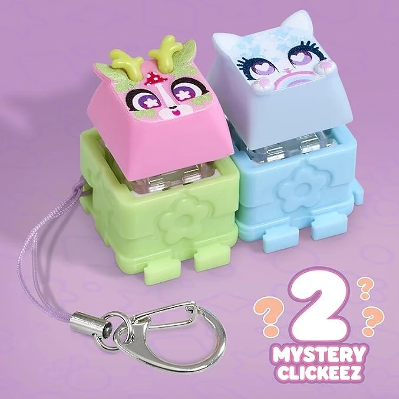 Clickeez: Includes 2 Clickable Keyboard Collectibles