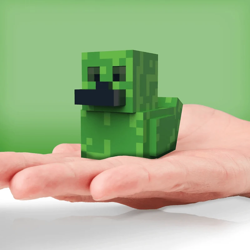TUBBZ: Minecraft - Creeper Rubber Duck Figure (Mini Edition)