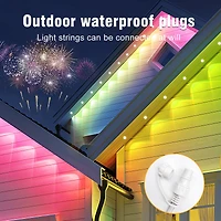 Pulsationz Under Eave String Lights (49.2ft)