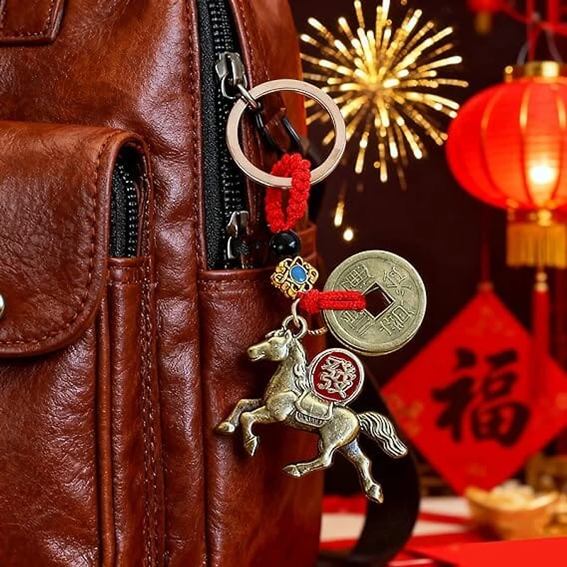 Year Of The Horse Keychain