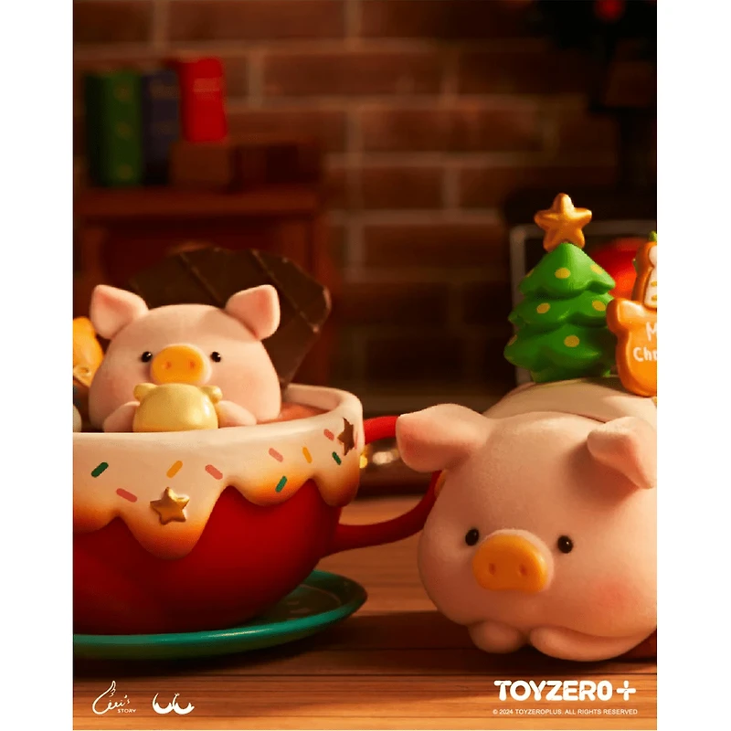 ToyZeroPlus x LuLu The Piggy Christmasland Series Figurines Blind Box (1pc)