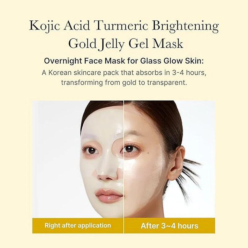 KojicLux Kojic & Turmeric Face Mask (4 Pack)