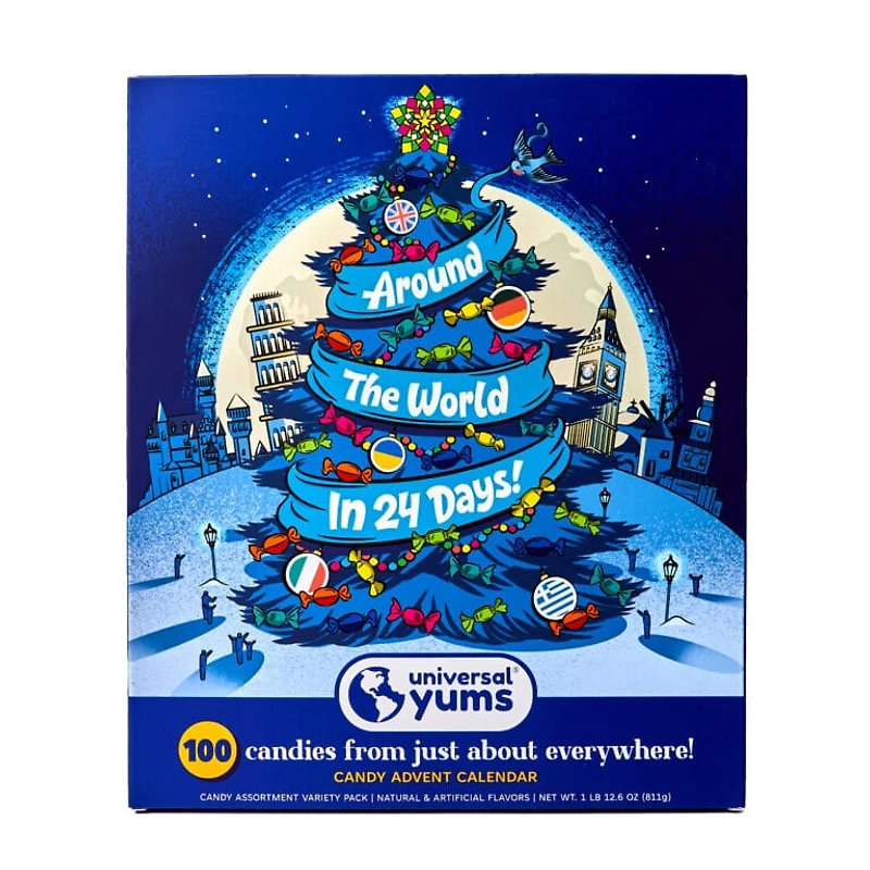Universal Yums Snack Box: Around The World Candy Advent Calendar