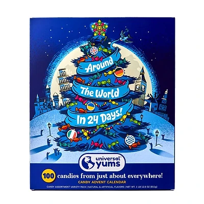 Universal Yums Snack Box: Around The World Candy Advent Calendar