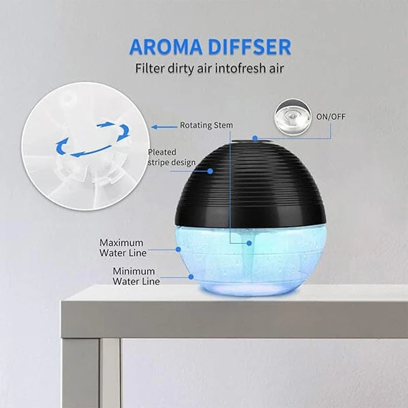 Esencia Hydro-Aromatizer: Air Purifier & Humidifier