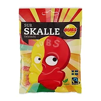 BUBS Godis: Sour Foam Skulls (90g) Made in Sweden