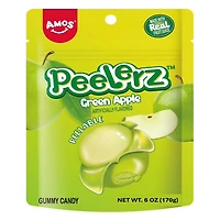 Amos 4D Peelerz Peelable Fruit Gummy Candy (6oz) Multiple Flavors