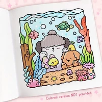 Cozy Cuties: Cute & Comfy Coloring Book for Adults and Kids by Coco Wyo