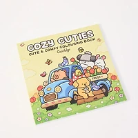 Cozy Cuties: Cute & Comfy Coloring Book for Adults and Kids by Coco Wyo
