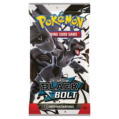 Pokémon TCG: Scarlet & Violet Black Bolt Booster Pack (1 Pack of 10 Cards)