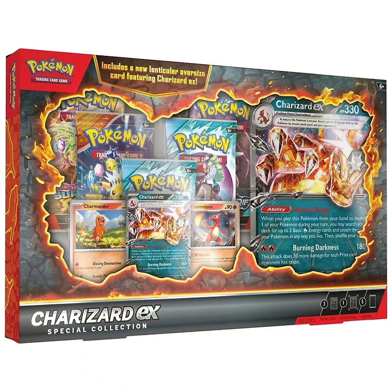 Pokémon TCG: Charizard ex Special Collection Box