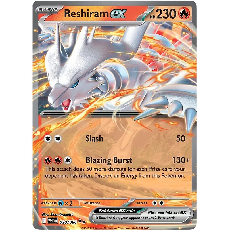 Pokémon TCG: Scarlet & Violet White Flare Booster Pack (1 Pack of 10 Cards)