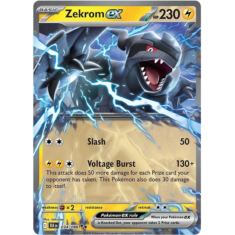 Pokémon TCG: Scarlet & Violet Black Bolt Booster Pack (1 Pack of 10 Cards)