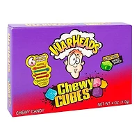 WarHeads Sour Chewy Cubes Theatre Box (4oz)