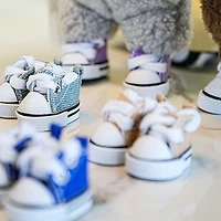 Mini Running Shoes Accessory for Plush Dolls (Assorted Colors) Petite Threads