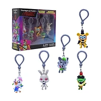 Five Nights at Freddy's Security Breach Backpack Hangers S1 (5 Pack)
