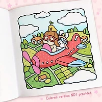 Cozy Cuties: Cute & Comfy Coloring Book for Adults and Kids by Coco Wyo