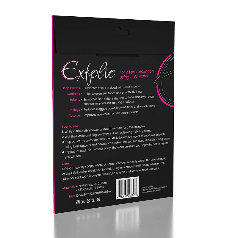 The Exfolio | Spa-Grade Deep Exfoliation Mitt (1pc)