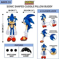 Sonic The Hedgehog 24" Plush Cuddle Pillow Toy