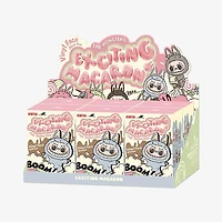 Pop Mart x THE MONSTERS: Exciting Macaron Series Plush Keyring Figurine Blind Box (1pc)