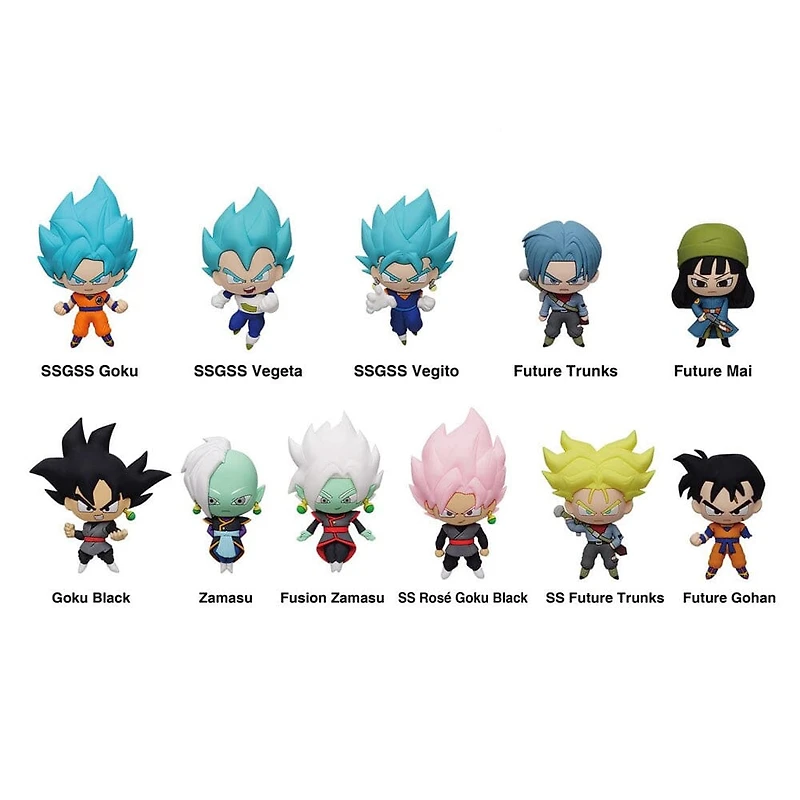 Dragon Ball Super Series 4 3D Foam Bag Clip Blind Bag (1pc)
