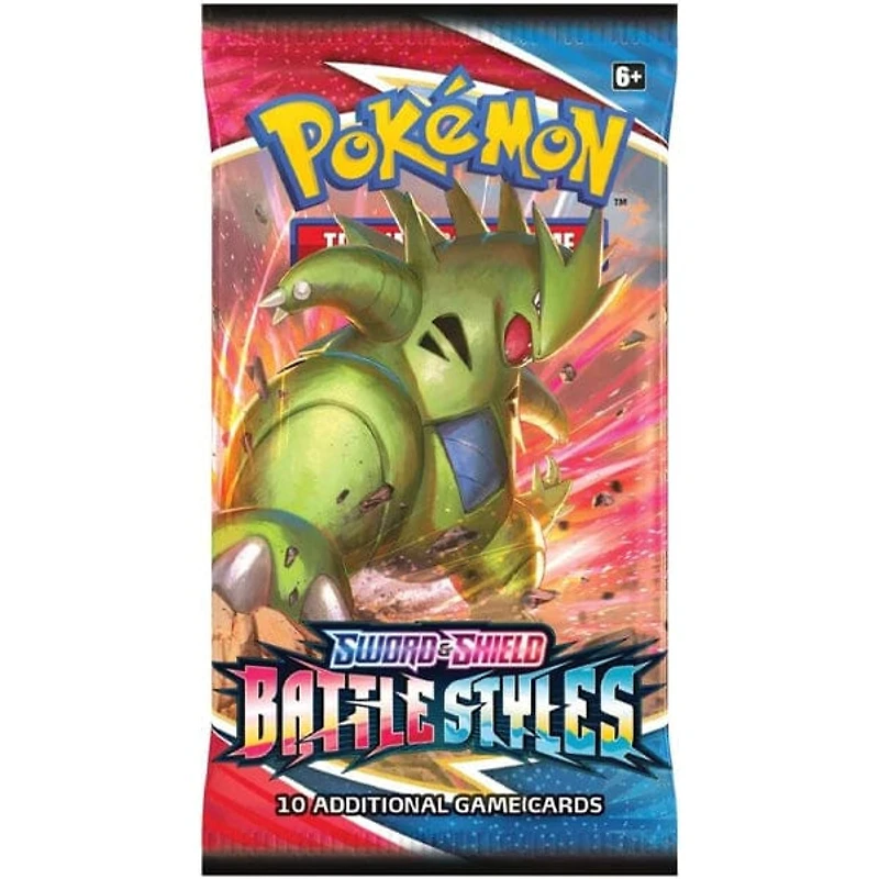 Pokémon TCG: Sword & Shield Battle Styles Booster (1 Assorted Pack of 10 Cards)