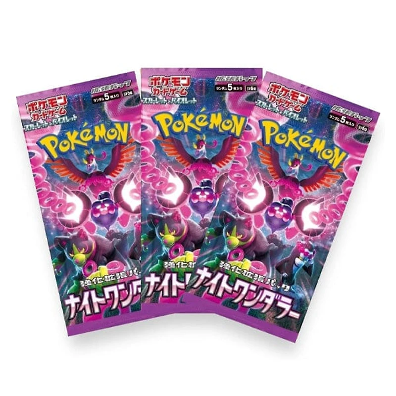 Pokémon TCG Japan: Scarlet & Violet Night Wanderer Factory Sealed Booster Box (30 Packs)