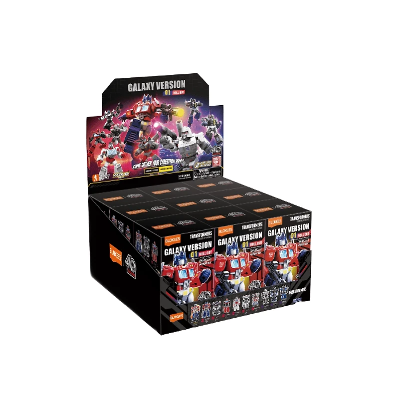 Blokees Transformers Galaxy Version 01 Roll Out  With Chase Variant