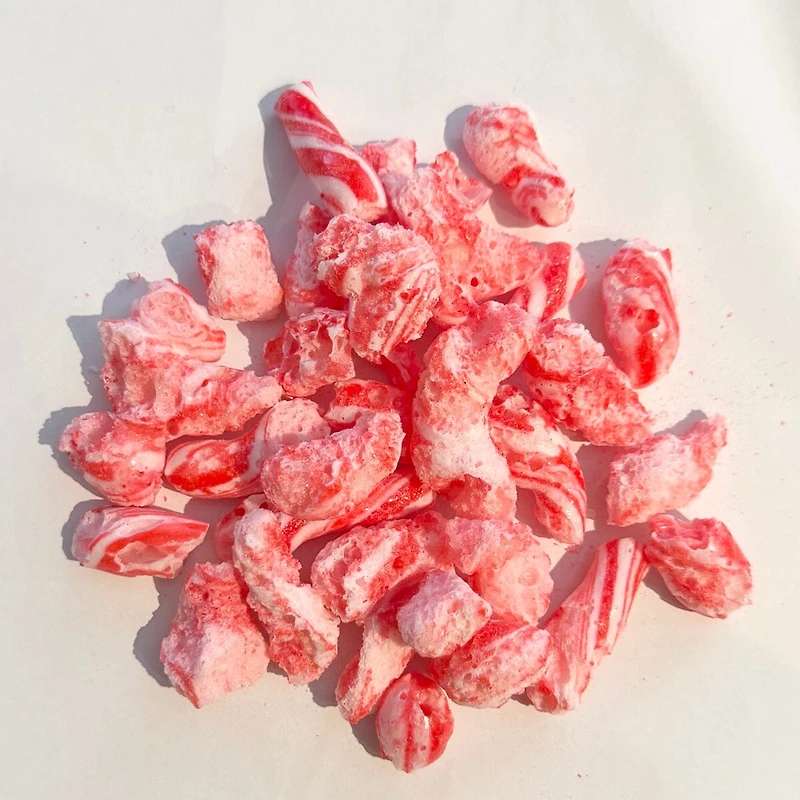 FreezYums! Freeze-Dried Candy Canes – Peppermint Flavor
