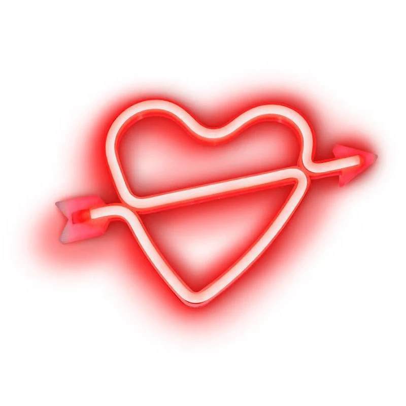 Illumina: Cupid Bow Neon Light Sign