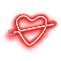 Illumina: Cupid Bow Neon Light Sign