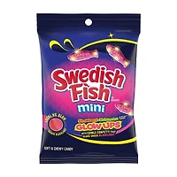 Swedish Fish Mini: Strawberry Watermelon Glow Ups (87g)
