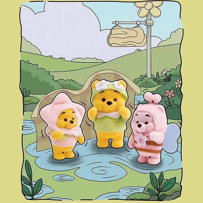 MINISO x Disney: Winnie The Pooh Heart Garden Series Collectible Figurine Blind Box (1pc)